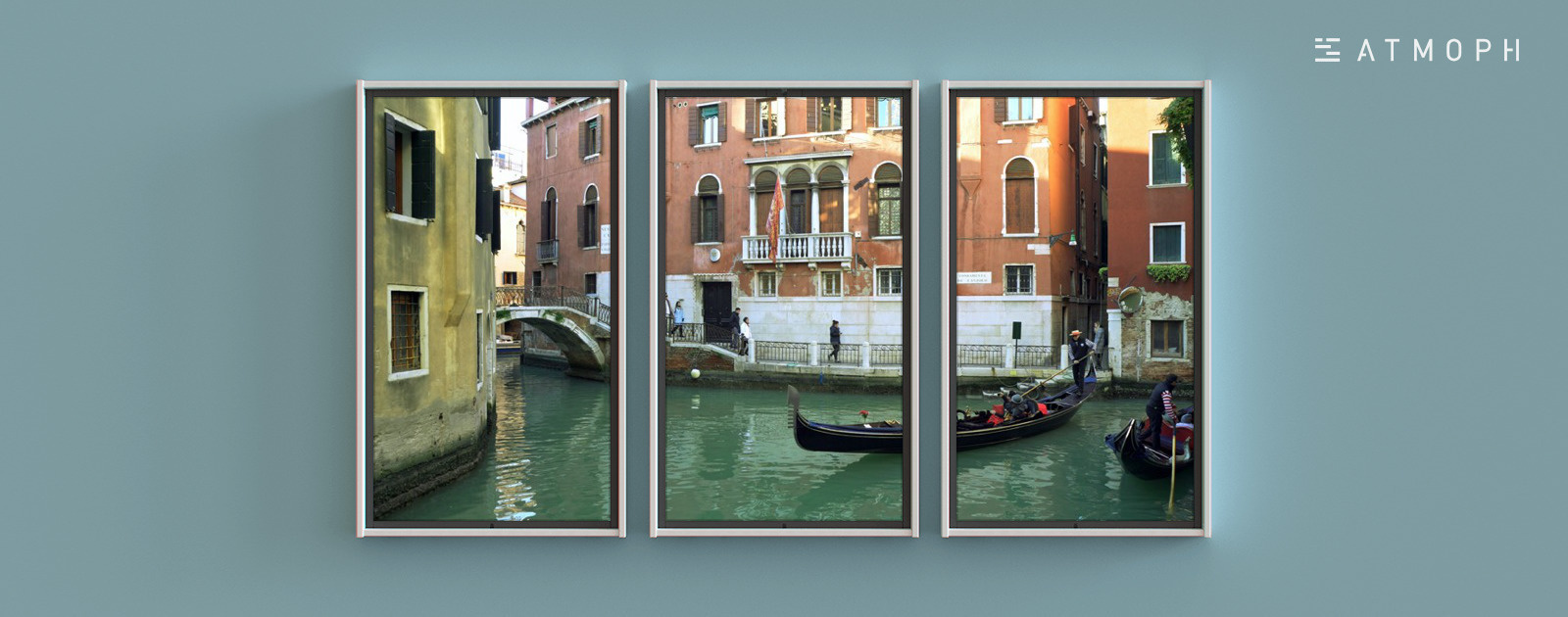 ヴェネツィアの水路 1 ヴェネツィア | Atmoph Window
